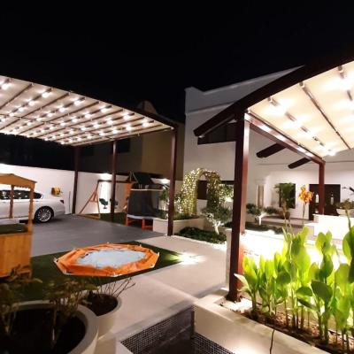 Tam radüs, yarım radius Pergola