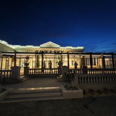 Aluminijumski krovni pokrivač za restorane