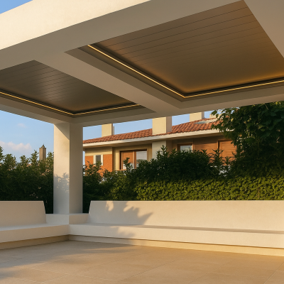 20251106 2315 Modern Outdoor Lounge Area Remix 01k9dct6k5fkjbepp86ajvfkja