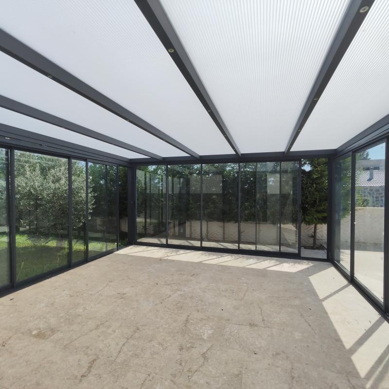 Wintergarden with Polycarbonate Roof Cover